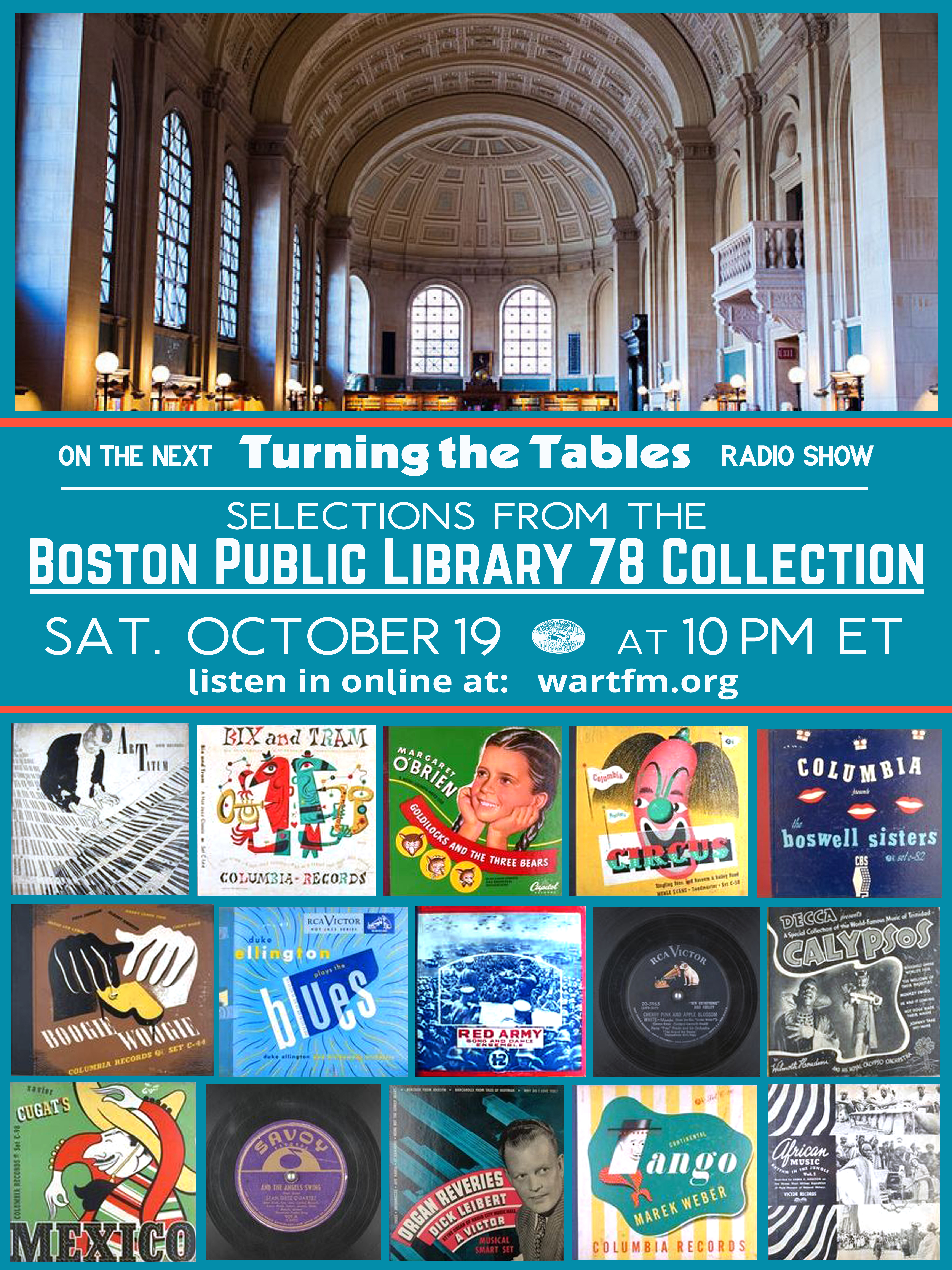 Turning the Tables 165 Boston Public Library 78